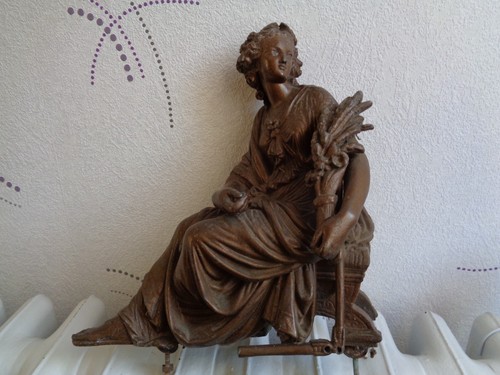 Ancien regule pendule - de,