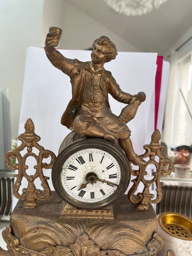 Horloge cheminée en - de,