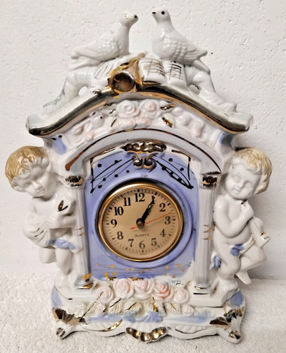Ancienne horloge cheminée - de,