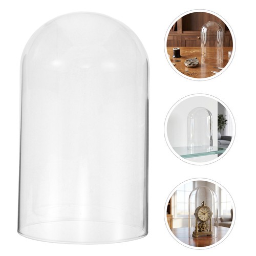 Cloche verre pour horloge - cloche,