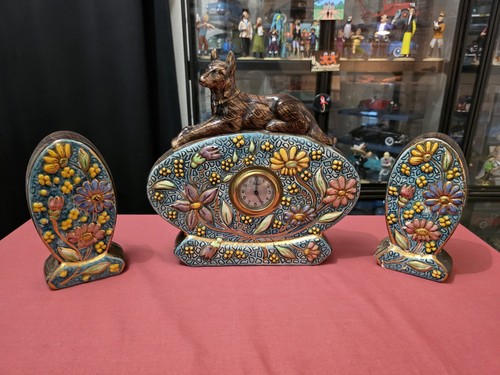 Ancienne pendule garniture - pendule,