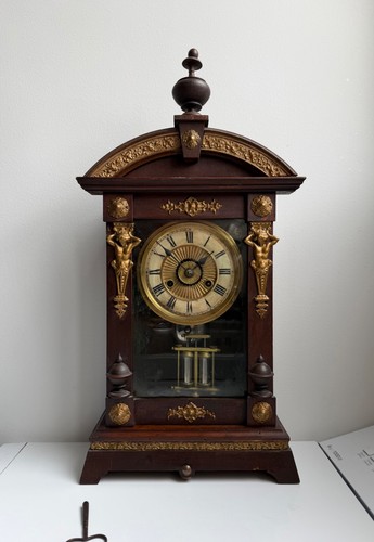 Horloge cheminée henri ii - de,